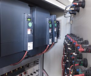Panel Control of variable speed drive inverter converters.